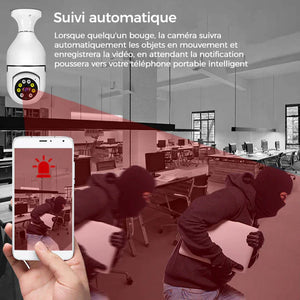 đž CamĂ©ra de Surveillance 360° WiFi â SĂ©curitĂ© Totale Ă 360°