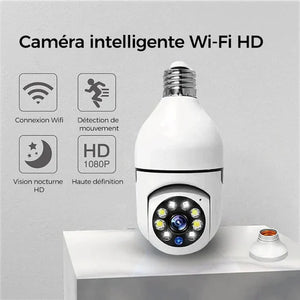 📸 Caméra de Surveillance 360° WiFi – Sécurité Totale à 360°