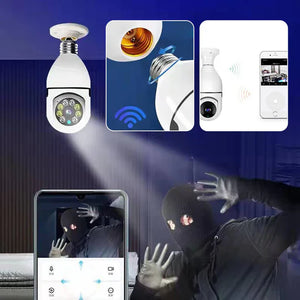 📸 Caméra de Surveillance 360° WiFi – Sécurité Totale à 360°
