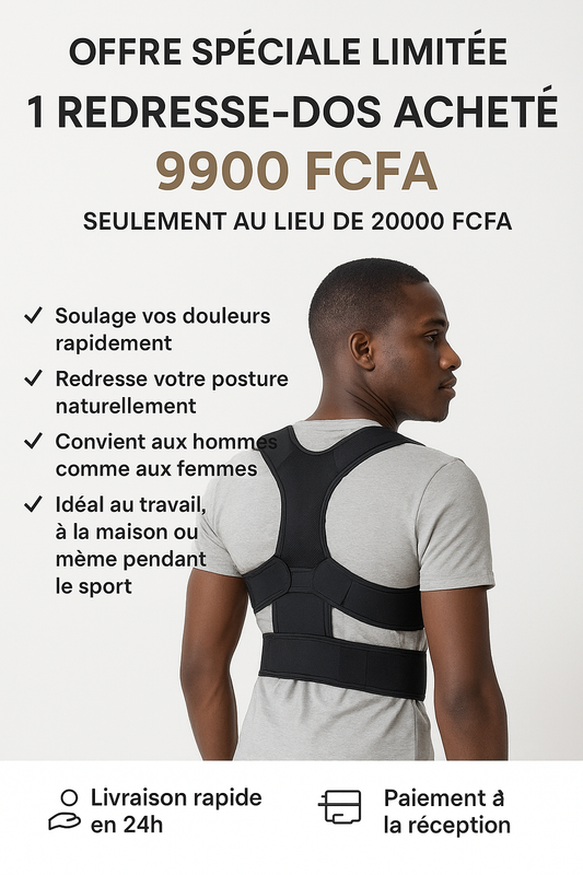 Corrigez votre posture sans effort – résultat visible dès les premiers jours